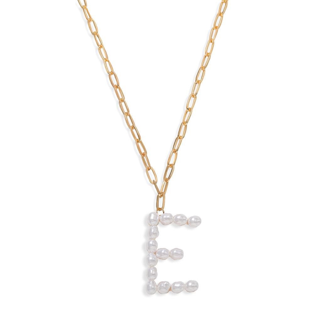 Pearl Initial Letter E